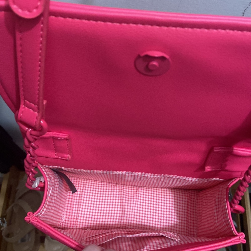 Nanette Lepore Pink Bow Crossbody Bag - Picture 5 of 5